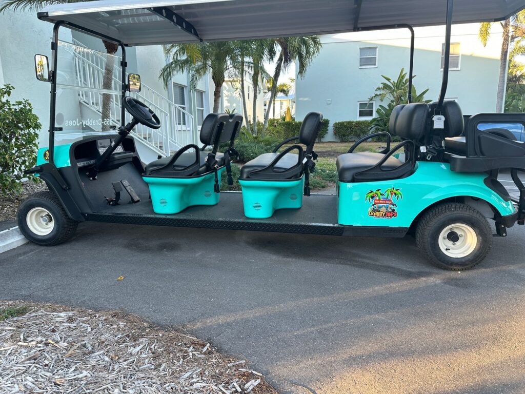 8 Seater Golf Cart Rentals Anna Maria Island