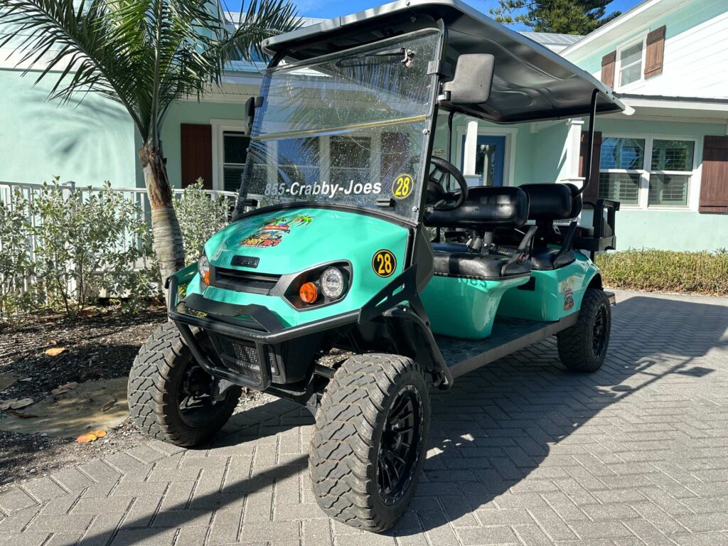 Affordable Family Golf Cart Anna Maria Island